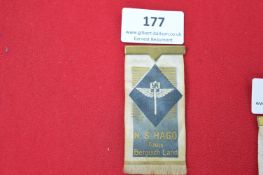 NS-HAGO (Nationalsozialistische Handwerks-, Handels- und Gewerbeorganisation) printed cloth day