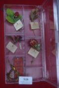 WHW Collection of Flower Badges – Six early WHW badges including Raspberry, Centaury, Lungwort,