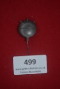 Winterhilfswerk (WHW) stickpin in the form of a naval contact sea mine