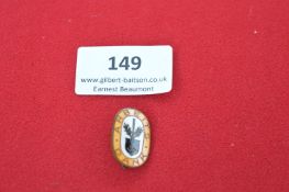 RAD (Reichsarbeitsdienst) Arbeits Dank badge, vertical oval shape with central spade and wheat