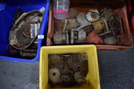 3x Vintage Motorcycle Parts Including Magnetos, etc.