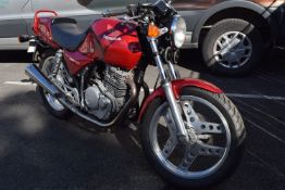 Honda XBR500g Motorcycle, Reg: D281 MVP