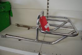 Chrome Motorcycle Luggage Rack