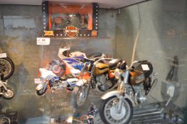5x Model Motorcycles