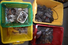 3x Boxes of Vintage Motorcycle Carburettor Parts etc.