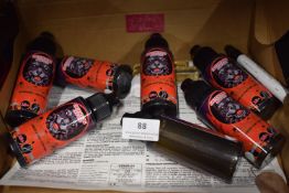 Box of Various Sealed Vape Liquids