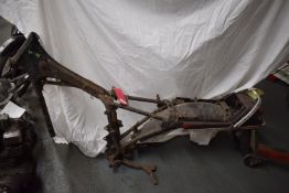Honda CB125T Motocycle Frame