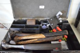 Dent Puller Kit, Various Panel Beating Hamers, and Formers