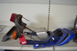 3x Assorted Motorcycle Rear Light Holders