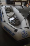 Navigator III 400 Inflatable Boat with Pump, Seats, Carry Bag, and Instructions