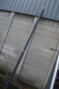Aluminium Spinnaker Pole ~3.5m long with Stainless Steel Fittings