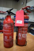 2x Fire Extinguishers
