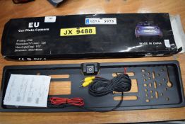 EU car Plate Camera Kit