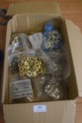 Box of Rollocks, Bronze Shackles, Rope Eyes, Jamming Cleat, Main Sail Glides, etc.