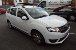 Dacia Logan Laureate DCI White Estate, Reg; LL64 FPV