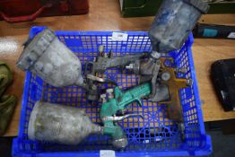 3x Assorted Spray Guns