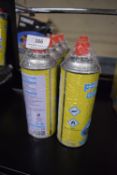 2x Packs of 4 Parkland Butane Gas