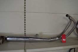 Honda Twin Downpipe Exhaust
