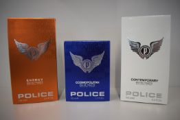 3x Assorted Police Men’s Fragrances
