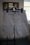 Ben Sherman Blue Denim Shorts Size: 32