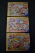 3x Ravensburger What If 1000pc Jigsaw Puzzles (as pictured)