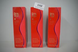 3x Giorgio Red 50ml EDT