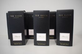 6x Ted Baker Skinwear Limited Edition 100ml EDT
