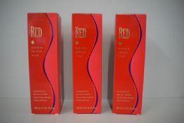 3x Giorgio Red 50ml EDT