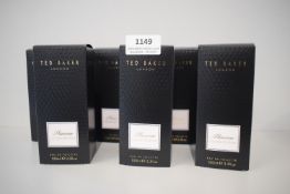 6x Ted Baker Skinwear Limited Edition 100ml EDT