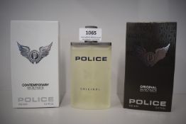 3x Assorted Police Men’s Fragrances