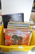 Vintage 12” LP Records Including Mixed Reggie and Oldies