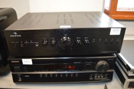 Auna Integrated Amplifier CD-708, and Onkyo AV Receiver TX-SR508