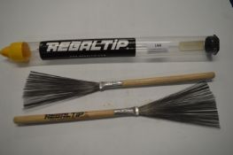 Pair of New Regal Tip Brushes with Packaging