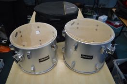 2x Peavey Toms 13” and 12.5”, and Kingsman Soft Case