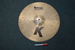 Zildjian K Dark Crash Medium Thin 18” Cymbal