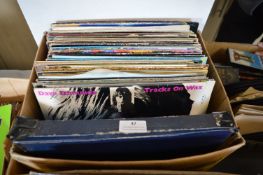 12” LP Records Including Mixed Rock, Pop, and Oldies
