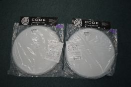 2x New Code DNA+ 14” Drumheads with Packaging