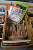 Vintage 7” 45rpm Singles plus British Hit Singles Book, etc.
