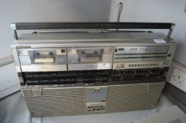 Sharp GF-555 4-Band Stereo Radio Cassette Recorder