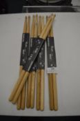 5x Pairs of New Drumsticks