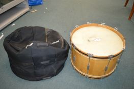 Slingerland 23” Bass Drum with Slingerland Radio King Drumheads