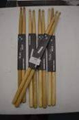 5x Pairs of New Drumsticks