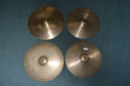 2x Pairs of Super Zyn Cymbals