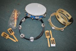 Tambourines and Jingle Sticks