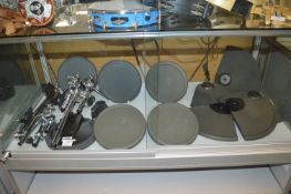Yamaha TP80S Electronic Drum Pads, plus Attachments
