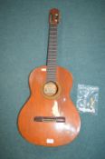 Spanish Acoustic Guitar by Alhambra SA (distressed condition, requires restoration)
