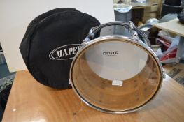 13” Tom with Code Drumheads, and Mapex Soft Body Case