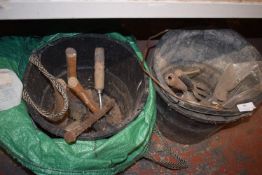 2x Buckets of Assorted Tools
