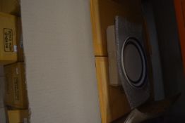 *Box of 20cm Blue & White Stripped Side Plates