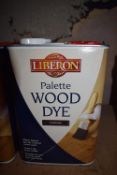 1x 5L of Liberon Wood Dye Tudor Oak